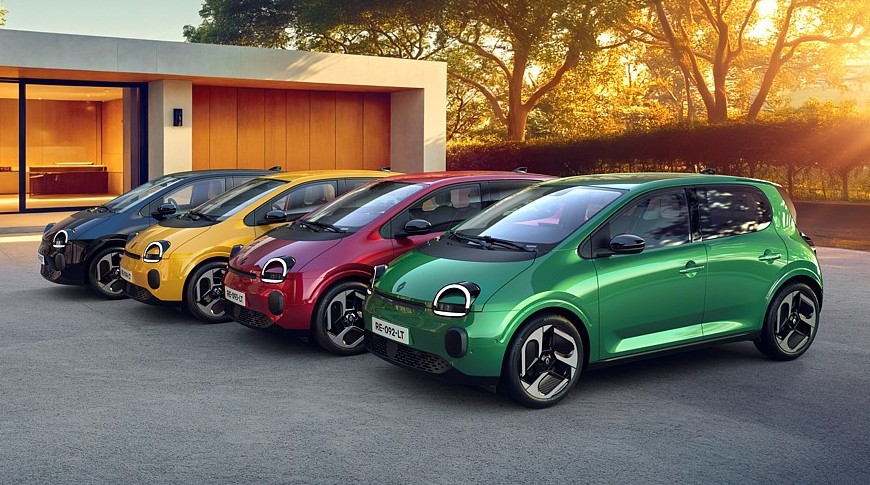 Новый Renault Twingo обрёл необычную панорамную крышу в форме картофелины - «Автоновости»